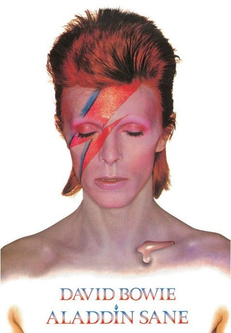 David Bowie - Aladdin Sane Poster, Plakat, 61 × 91.5 cm