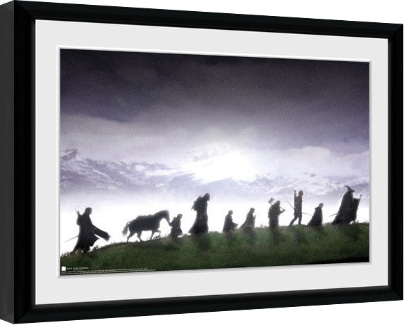 Der Herr der Ringe - Fellowship Gerahmte Poster, Bilder, 44,2 x 34 cm