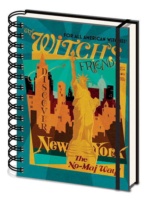 Notizbuch Phantastische Tierwesen und wo sie zu finden sind - The Witchs Friend, A5