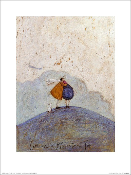 Kunstdruck Sam Toft - Love on a Mountain Top, 30 × 40 cm