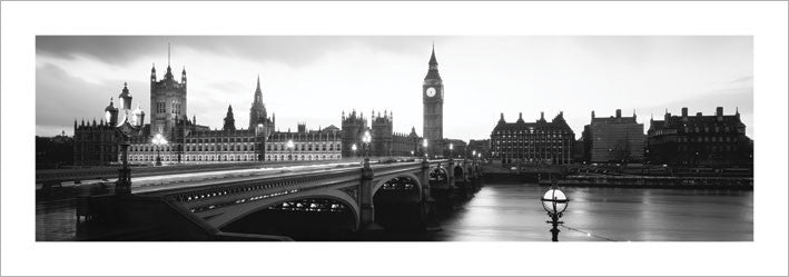 Kunstdruck London, England, 95 × 33 cm