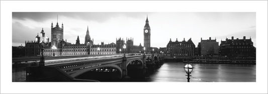 Kunstdruck London, England, 95 × 33 cm