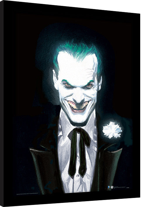 DC Comics - Joker Suited Gerahmte Poster, Bilder, 34.3 × 44.5 cm