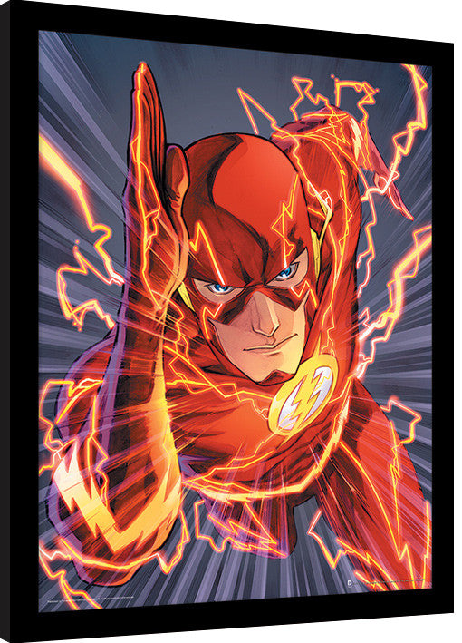 The Flash - Zoom Gerahmte Poster, Bilder, 34.3 × 44.5 cm