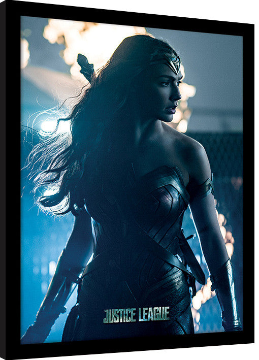 Justice League Gerahmte Poster, Bilder, 34.3 × 44.5 cm
