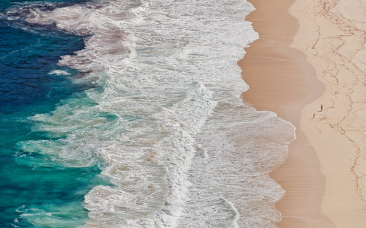 Leinwand Poster, Bilder Where the Ocean Ends..., Andreas Feldtkeller, 90 × 55 cm