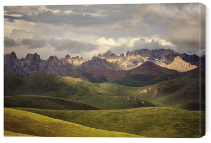 Leinwand Poster, Bilder Tibetan Plateau, James Yu, 60 × 40 cm