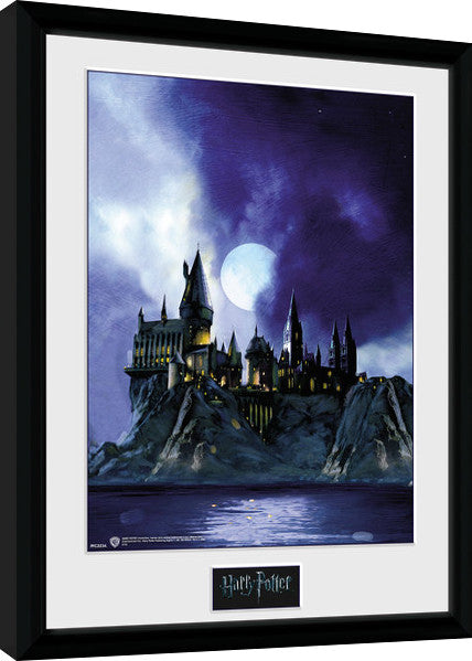 Harry Potter - Hogwarts Painted Gerahmte Poster, Bilder, 34 × 44.2 cm