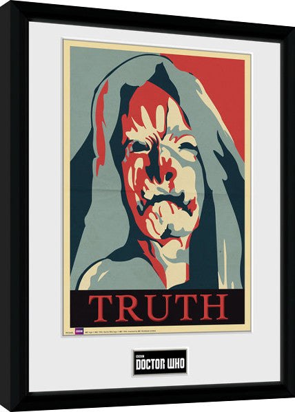Doctor Who - Truth Gerahmte Poster, Bilder, 34 × 44.2 cm