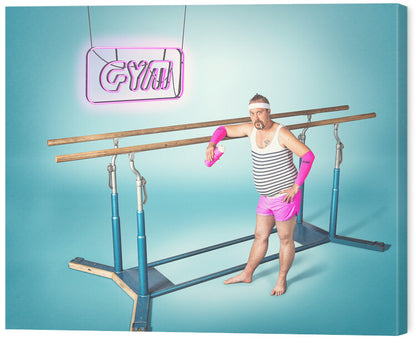 Leinwand Poster, Bilder Day at the Gym, Petri Damst, 70 × 55 cm