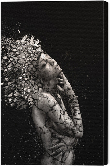 Leinwand Poster, Bilder The Fragile Squaw, Alexandre	Brouzes, 40 × 60 cm
