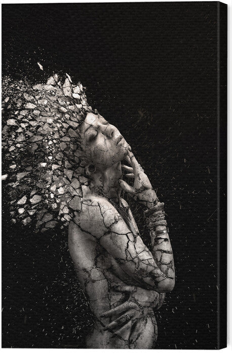 Leinwand Poster, Bilder The Fragile Squaw, Alexandre	Brouzes, 40 × 60 cm