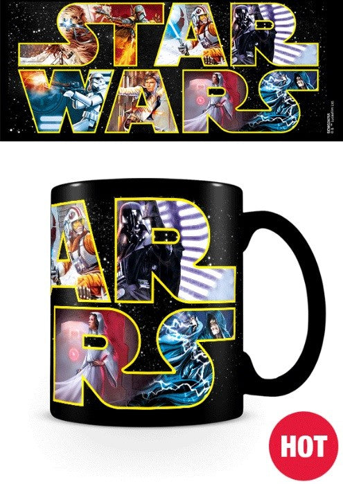 Wechseltasse Star Wars - Logo Characters, 0,315 l