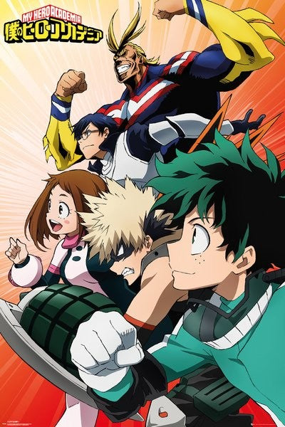 My Hero Academia - Heroes Poster, Plakat, 61 × 91.5 cm