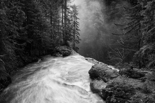 Leinwand Poster, Bilder Over the Falls, James K. Papp, 60 × 40 cm