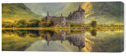 Leinwand Poster, Bilder Kilchurn, Wojciech	Kruczynski, 65 × 30 cm