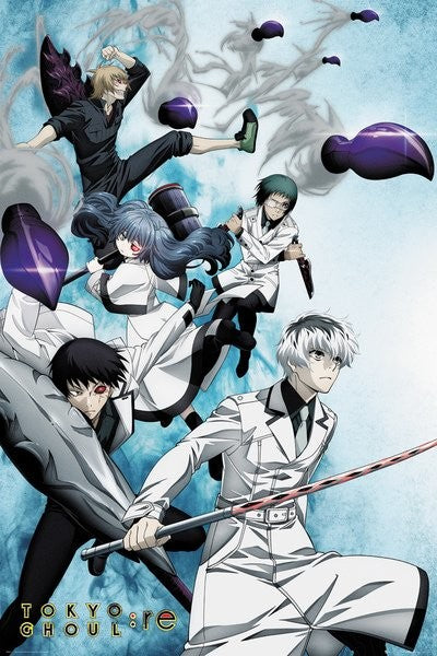 Tokyo Ghoul - Re - Key Art 2 Poster, Plakat, 61 × 91.5 cm