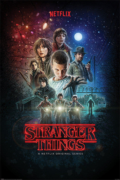 Stranger Things - One Sheet Poster, Plakat, 61 × 91.5 cm