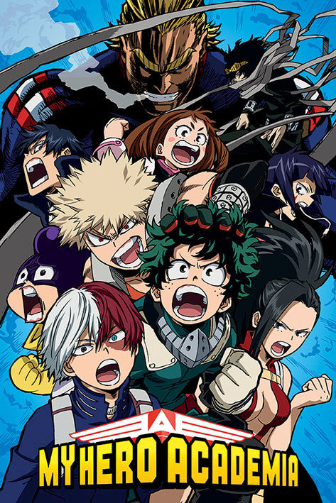 My Hero Academia - Cobalt Blast Group Poster, Plakat, 61 × 91.5 cm