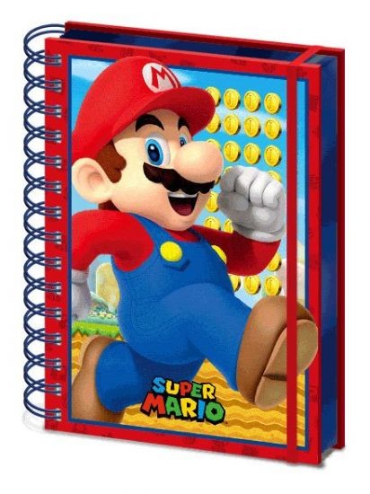 Notizbuch Super Mario - Mario, A5
