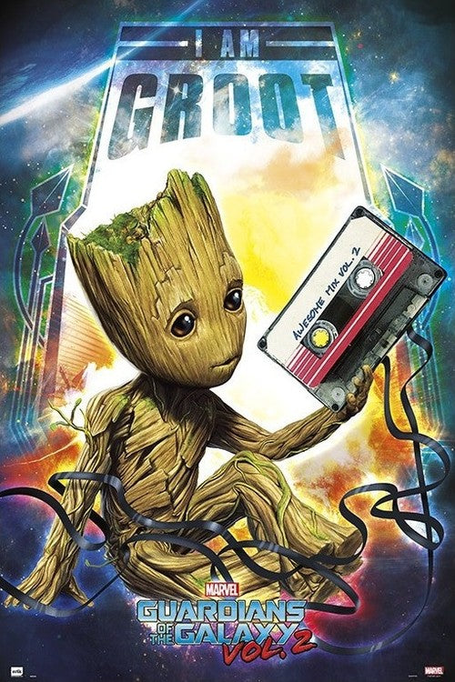 Guardians Of The Galaxy - Groot Poster, Plakat, 61 × 91.5 cm