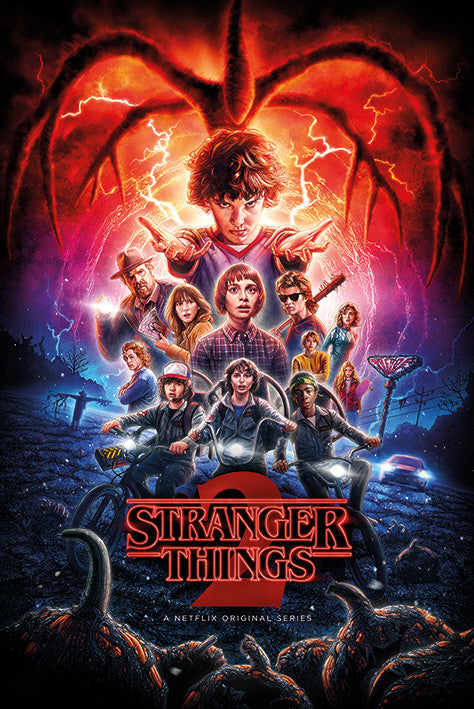 Stranger Things - One Sheet Season 2 Poster, Plakat, 61 × 91.5 cm