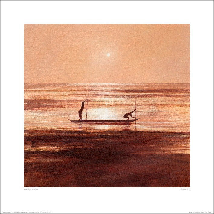 Kunstdruck Jonathan Sanders - Sinking Sun, 40 × 40 cm
