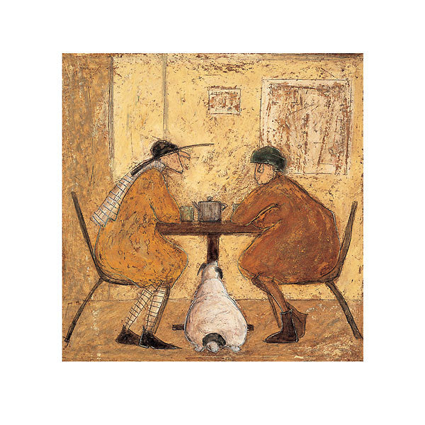 Kunstdruck Sam Toft - Tea For Three, 40 × 40 cm