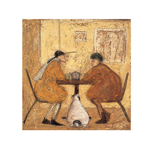 Kunstdruck Sam Toft - Tea For Three, 40 × 40 cm