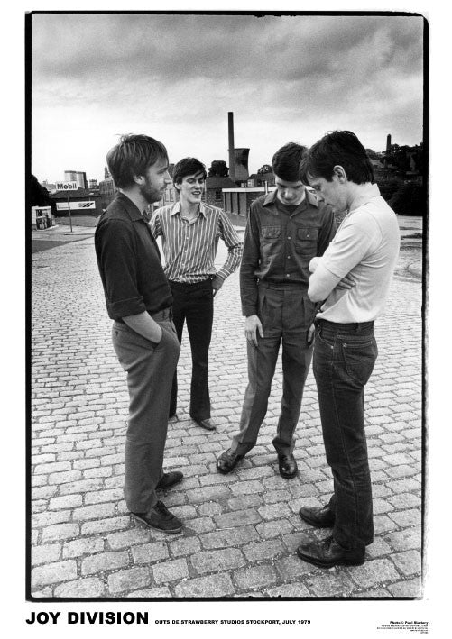 Joy Division - Strawberry Studios Poster, Plakat, 59.4 × 84.1 cm