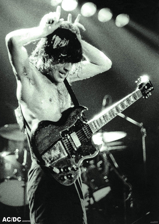AC/DC - Angus Young 1979 Poster, Plakat, 59.4 × 84.1 cm
