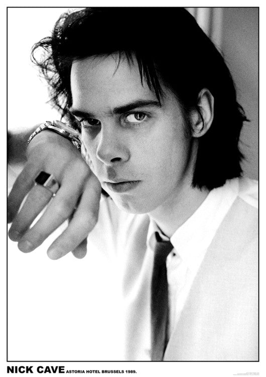 Nick Cave - Astoria Hotel, Brussels Poster, Plakat, 59.4 × 84.1 cm