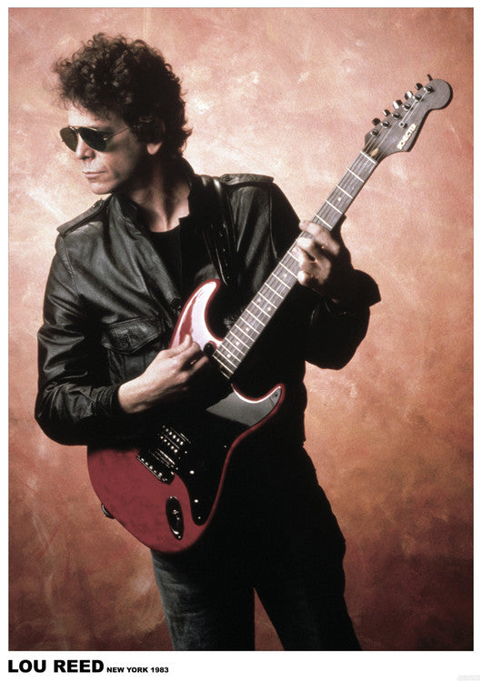 Lou Reed - New York 1983 Poster, Plakat, 59.4 × 84.1 cm