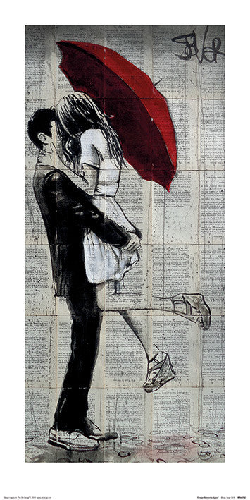 Kunstdruck Loui Jover - Forever Romantics Again, 30 × 60 cm