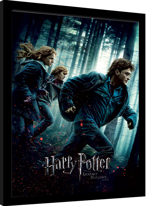 Harry Potter - Deathly Hallows Part 1 Gerahmte Poster, Bilder, 34.3 × 44.5 cm