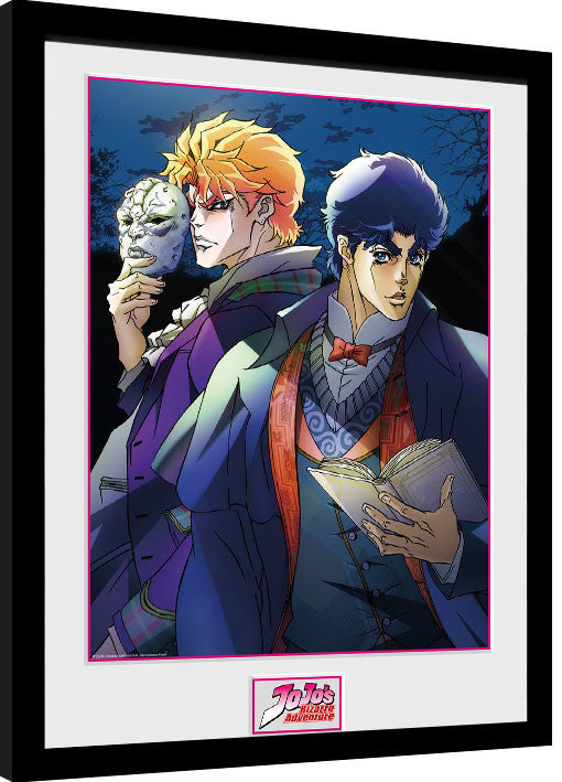 Jojo's Bizarre Adventures - Mask Gerahmte Poster, Bilder, 34 × 44.2 cm