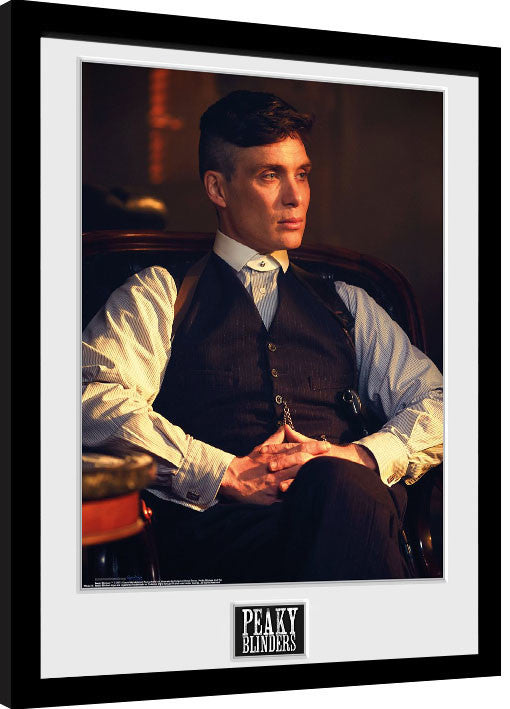 Peaky Blinders - Tommy Gerahmte Poster, Bilder, 30.5 × 40.6 cm