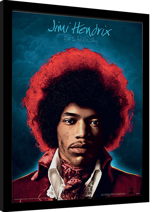 Jimi Hendrix - Both Sides of the Sky Gerahmte Poster, Bilder, 30 × 40 cm