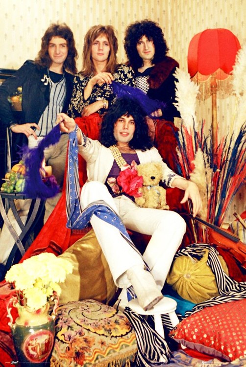 Queen - Band Poster, Plakat, 61 × 91.5 cm