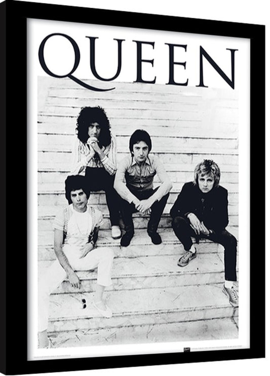 Queen - Brazil 1981 Gerahmte Poster, Bilder, 34.3 × 44.5 cm