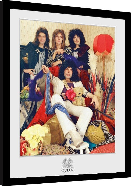 Queen - Band Gerahmte Poster, Bilder, 34 × 44.2 cm