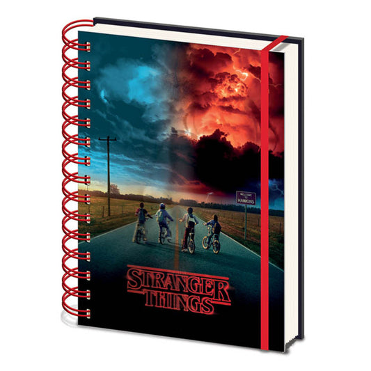 Notizbuch Stranger Things - Mind Flayer 3D Cover, A5