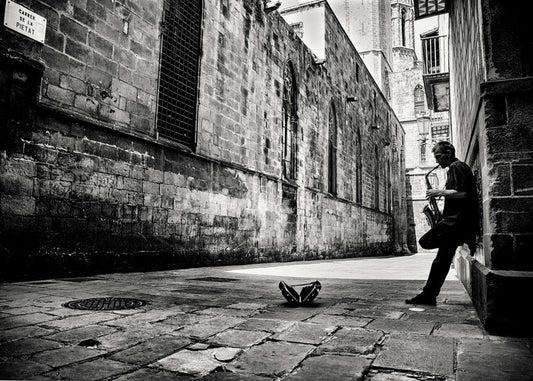 Leinwand Poster, Bilder Silent Street, GertJan van Geerenstein, 90 × 65 cm