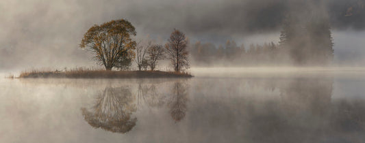 Leinwand Poster, Bilder October morning, Rune Askeland, 90 × 35 cm