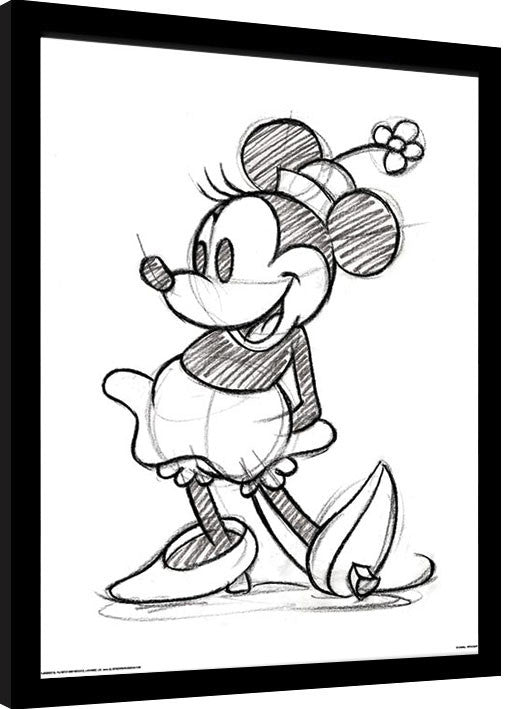 Mickey Mouse Gerahmte Poster, Bilder, 34.3 × 44.5 cm