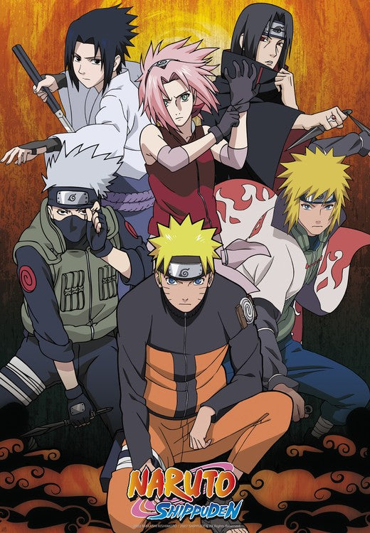Naruto Shippuden Poster, Plakat, 61 × 91.5 cm