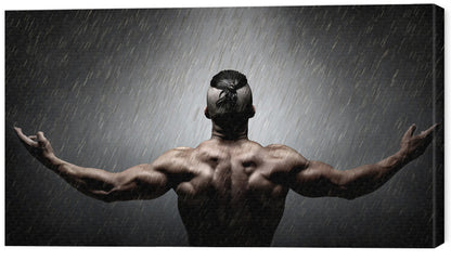 Leinwand Poster, Bilder Igor in the Rain III, DDiArte, 60 × 35 cm