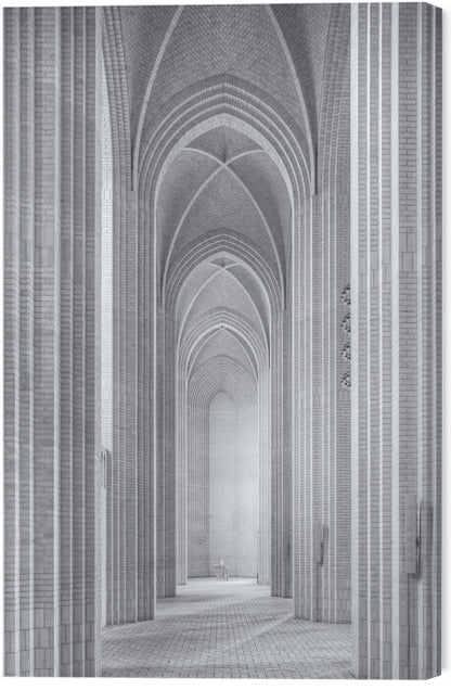 Leinwand Poster, Bilder Grundtvigs Kirke, Martin Fleckenstein, 40 × 60 cm