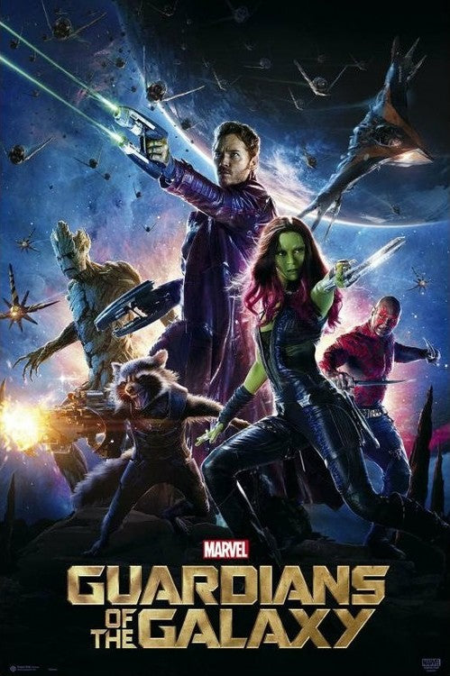 Guardians Of The Galaxy - One Sheet Poster, Plakat, 61 × 91.5 cm