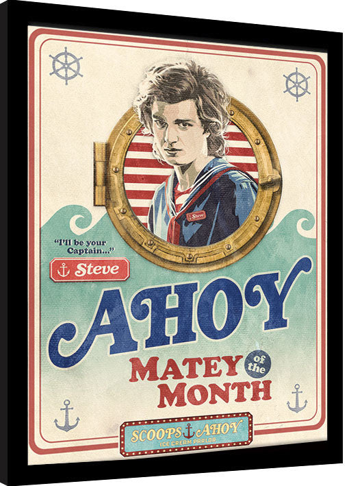 Stranger Things - Matey of the Month Gerahmte Poster, Bilder, 34.3 × 44.5 cm